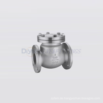 Edelstahl -Schwungschutzventil Flansches ANSI 150lb